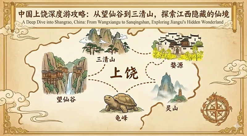 China Shangrao In-Depth Travel Guide: From Wangxian Valley to Mount Sanqing, Exploring Jiangxi's Hidden Fairyland