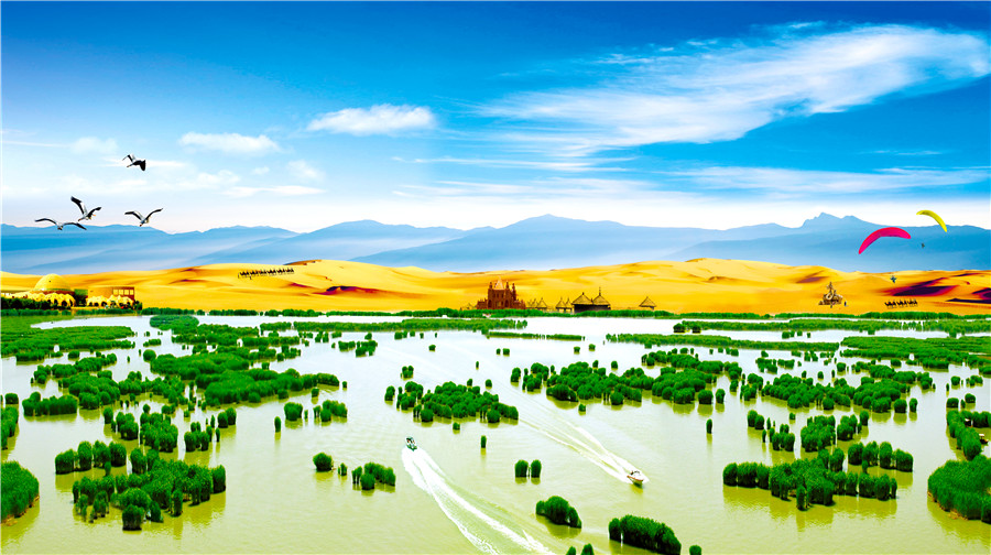 沙湖生态旅游区