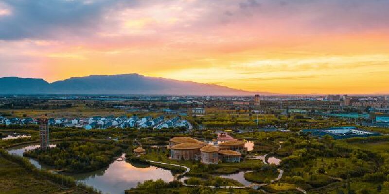 Zhangye National Wetland Park