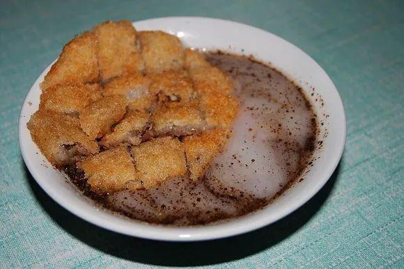 油炸粑稀饭