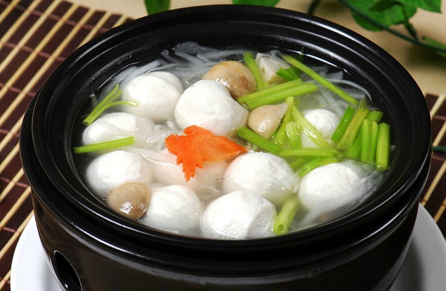 冼沙鱼丸