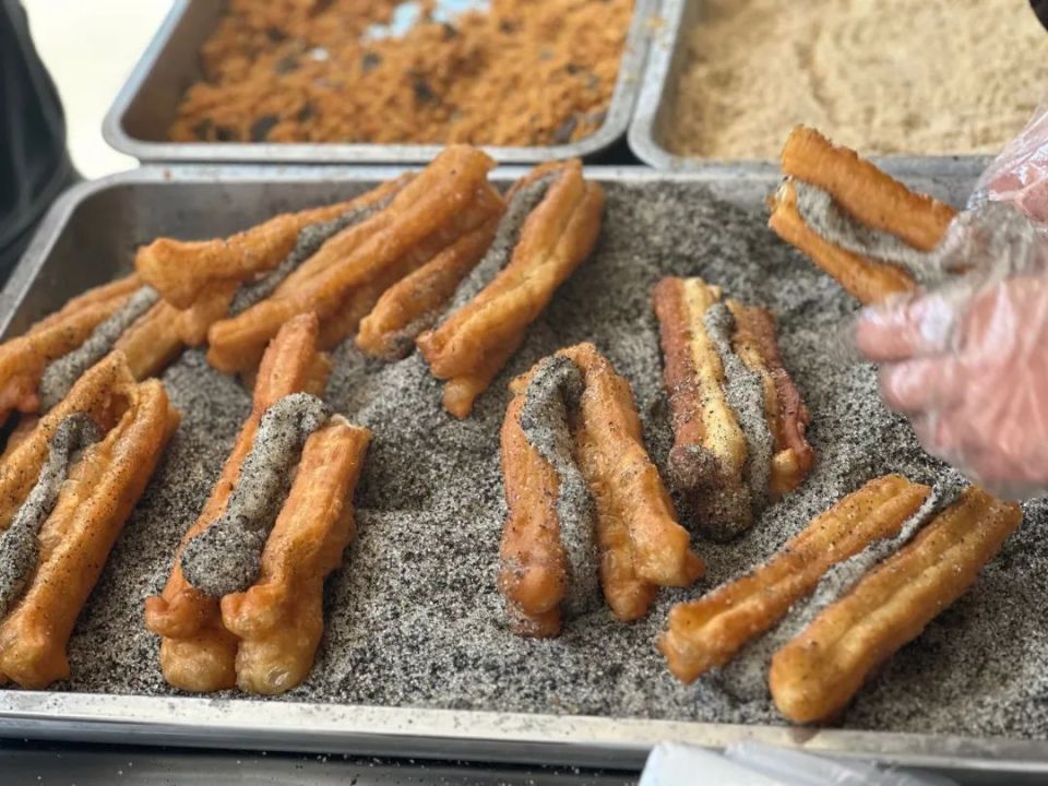 油条包麻糍
