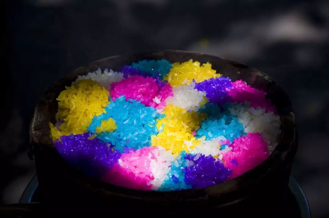 Five-Color Glutinous Rice