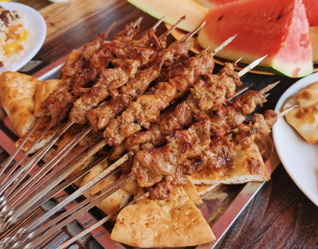 Grilled Lamb Skewers