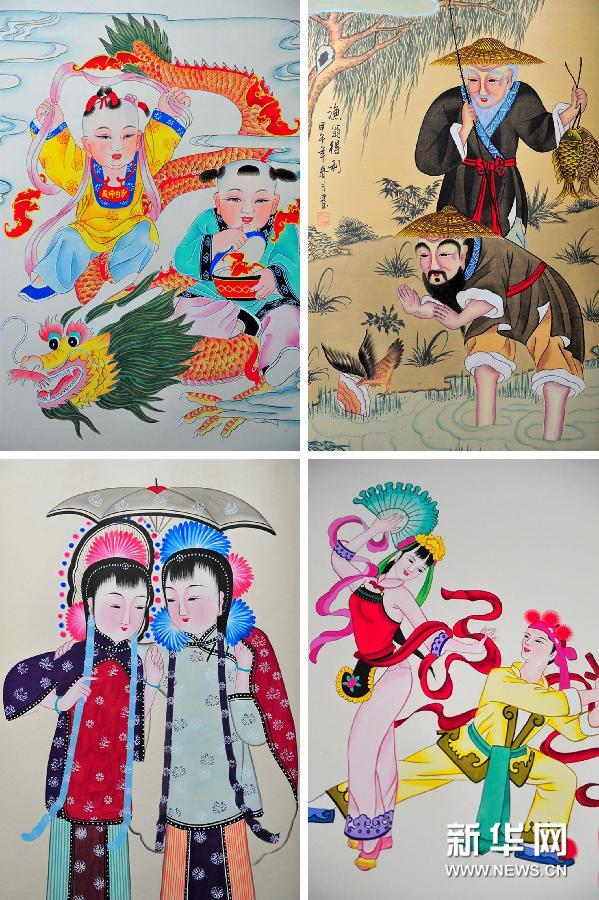 Gaomi Ash-painted New Year Picture